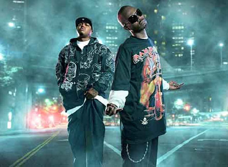 Three 6 Mafia, before their cooking show Cookin' Ain't Easy